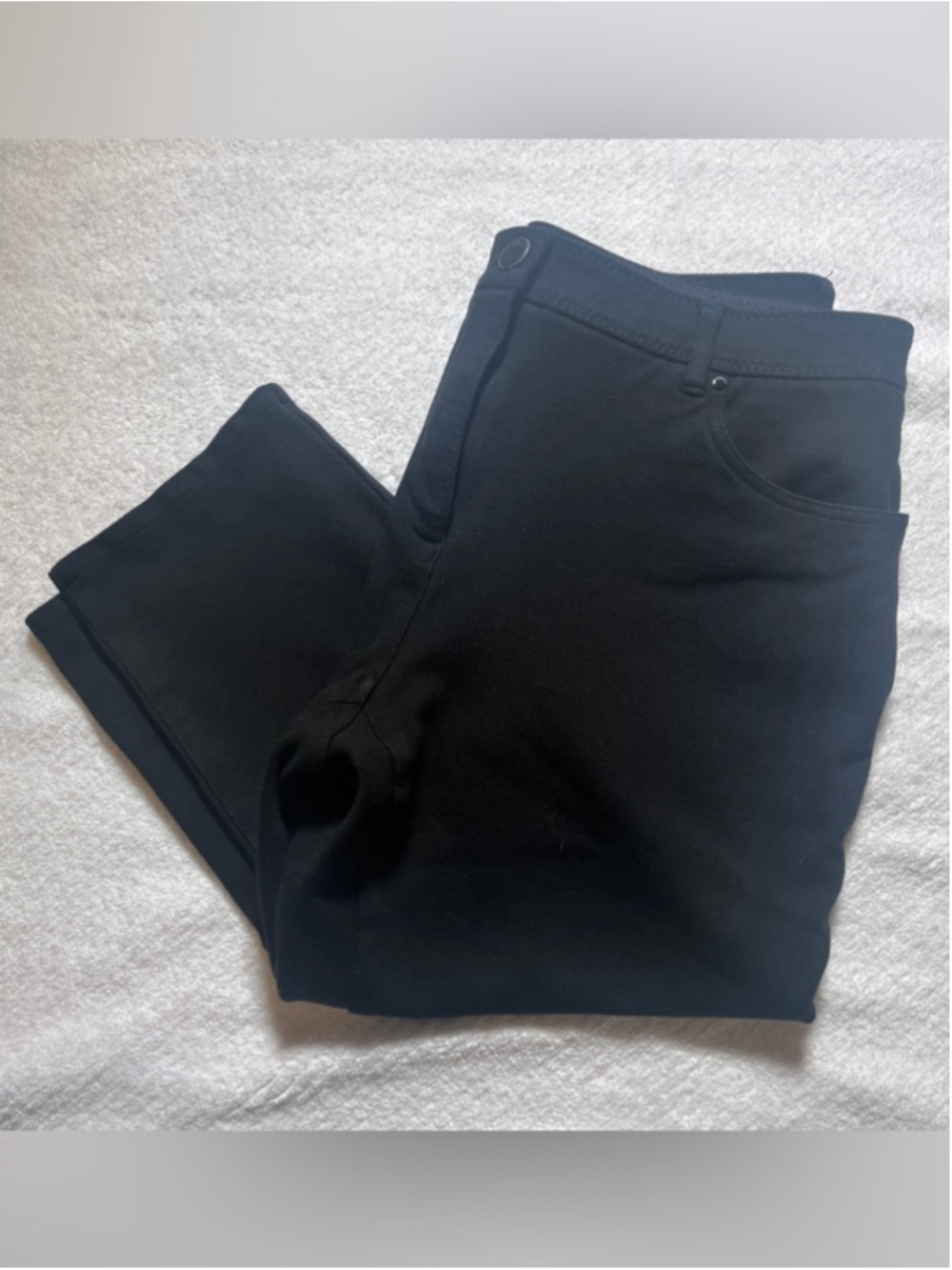 Chico's Pants So Slimming 6 Petite Cropped Jeans Ankle Casual Stretch Office